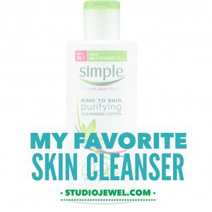 simple skin cleanser